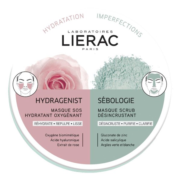 LIERAC Mono Mask Hydra+Sebolog