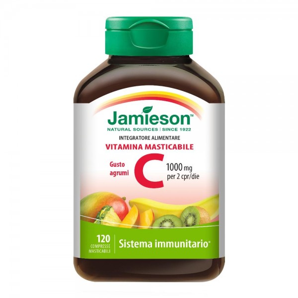 JAMIESON VIT.C MAST.AGR.120CPR