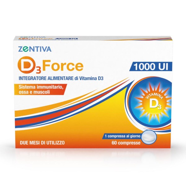 D3 FORCE 60 Cpr 1000UI ZTV