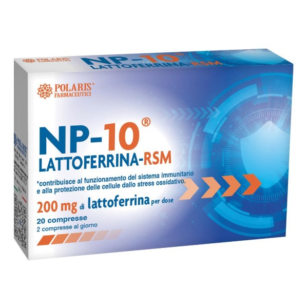NP-10 Lattoferrina RSM 20 Cpr NP-10 Lattoferrina RSM 20 Cpr