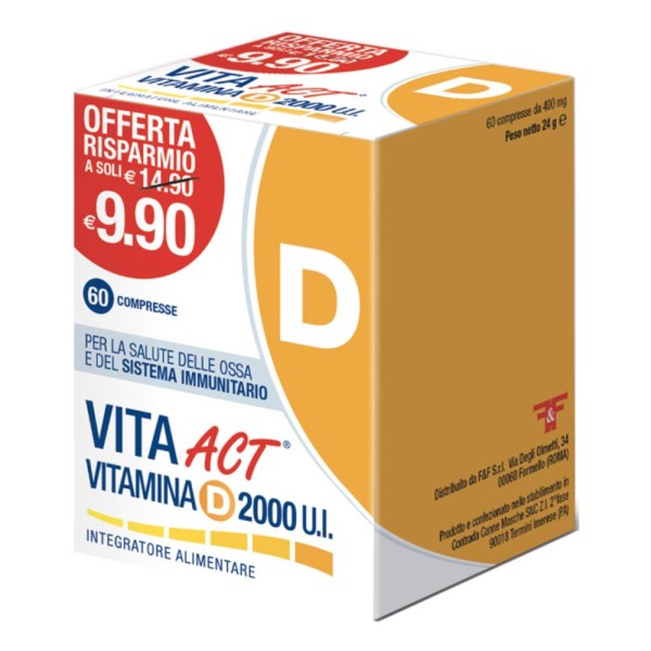 VITA ACT Vit.D2000 60 Cpr