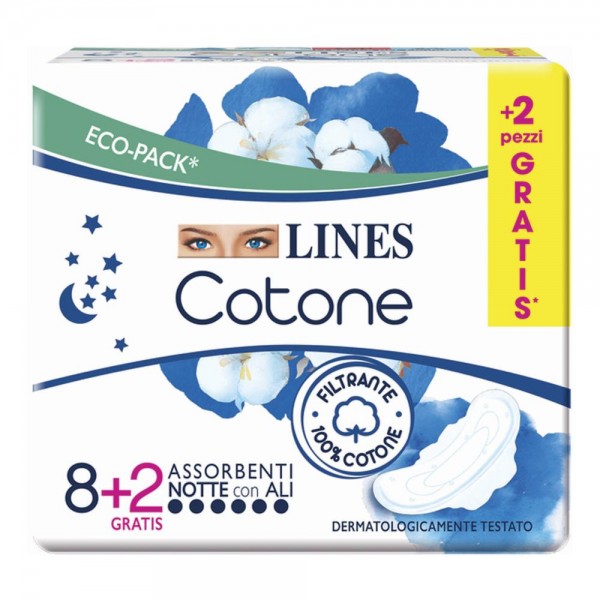 LINES Cotone Bio Ultra Ntt 10P