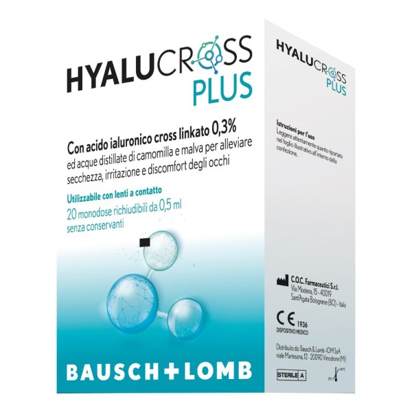 HYALUCROSS PLUS SDU 0,5ml 20PK