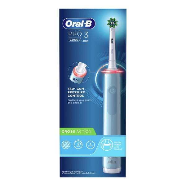 ORAL-B Power PRO 3 Blue C/Acti ORAL-B Power PRO 3 Blue C/Acti