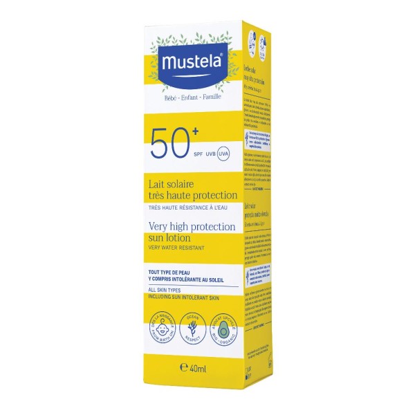 MUSTELA Sol.Latte Viso 40ml MUSTELA Sol.Latte Viso 40ml