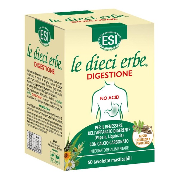 LE DIECI ERBE Digest.60 Tav. LE DIECI ERBE Digest.60 Tav.