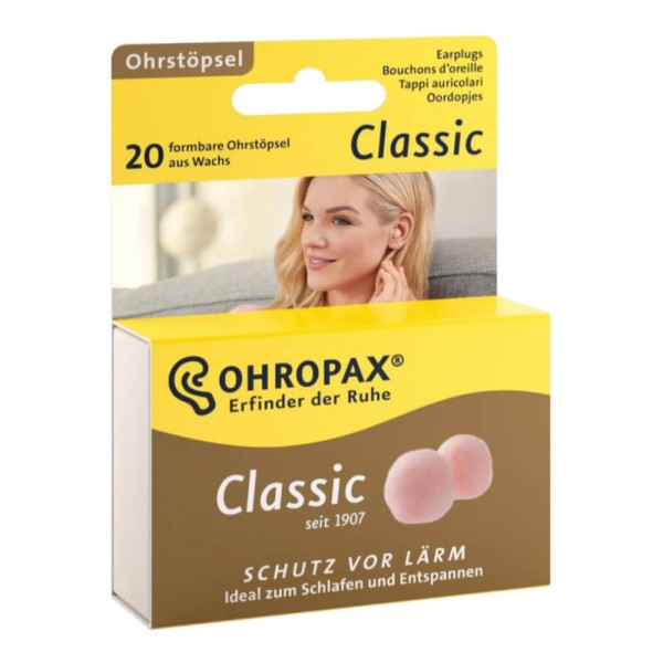 OHROPAX Tappi Aur.Cera 20pz OHROPAX Tappi Aur.Cera 20pz
