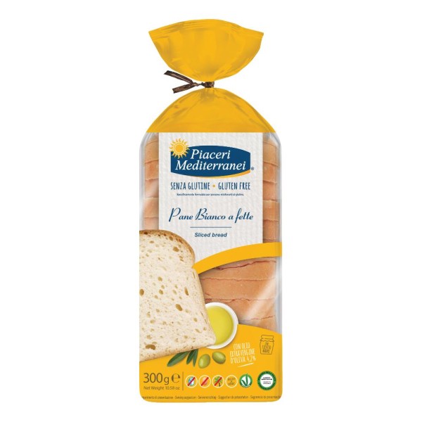 PIACERI MED.Pane Bianco Fette