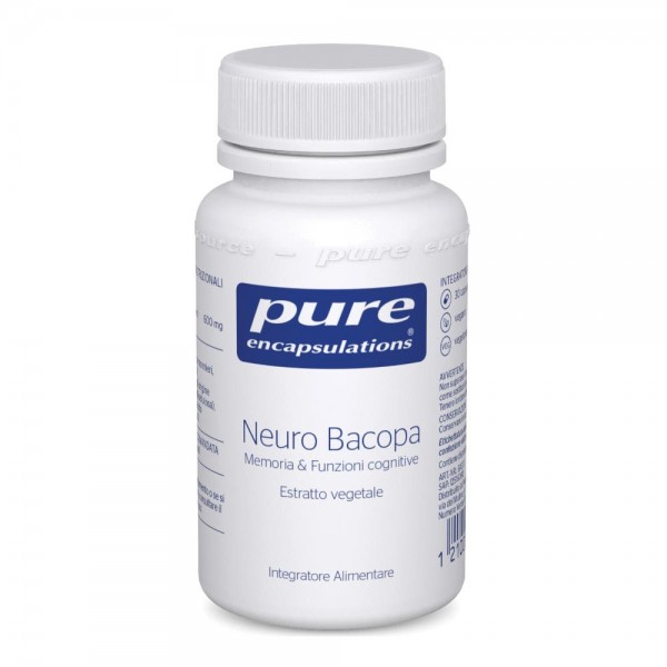 PURE ENCAPS Neuro Bacopa 30Cps