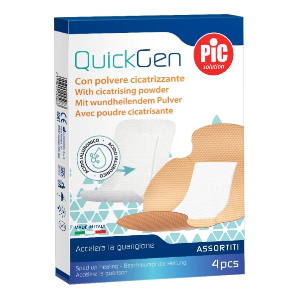 QUICKGEN Cer.Cicatr.Mix 4pz QUICKGEN Cer.Cicatr.Mix 4pz