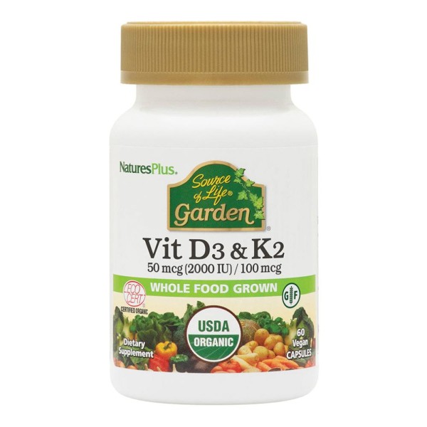 VITAMINA D3&K2 50mcg 60Cps VITAMINA D3&K2 50mcg 60Cps