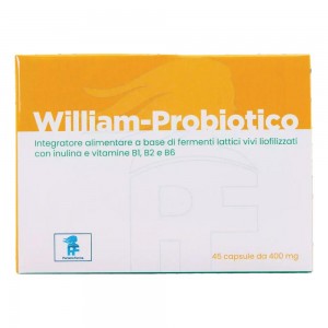 WILLIAM PROBIOTICO 45CPS