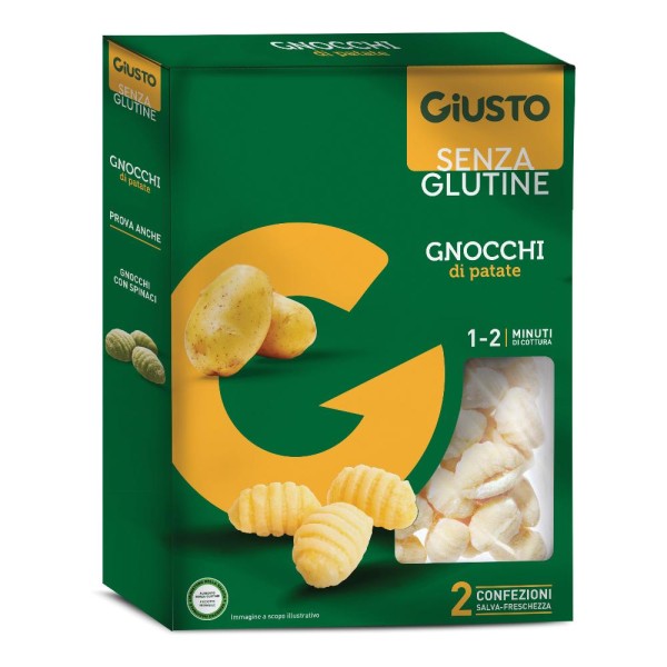 GIUSTO S/G Gnocchi 2x250g GIUSTO S/G Gnocchi 2x250g