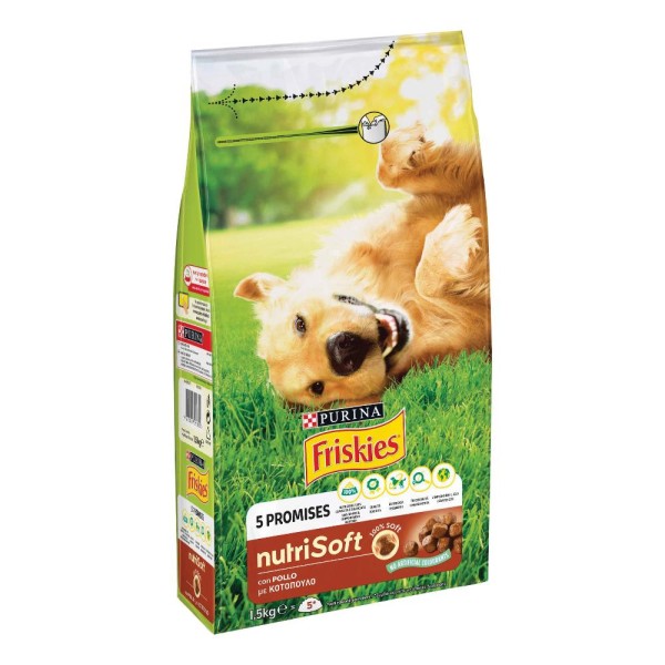 FRISKIES NUTRISOFT POLLO 1,5KG