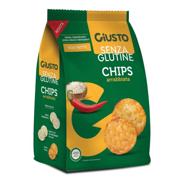 GIUSTO S/G Chips Arrabb.40g GIUSTO S/G Chips Arrabb.40g