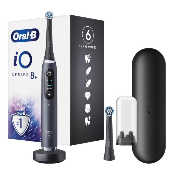 ORAL-B IO 8 PW Black Spazz+2R. ORAL-B IO 8 PW Black Spazz+2R.