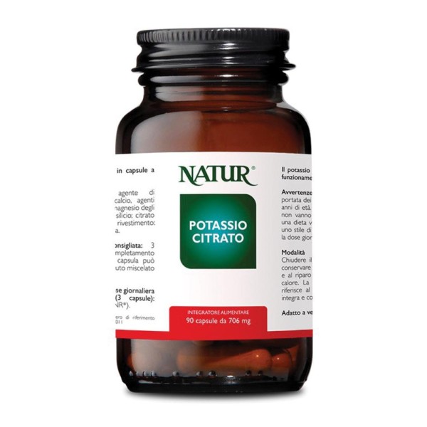 POTASSIO Citrato 90 Cps NATUR POTASSIO Citrato 90 Cps NATUR