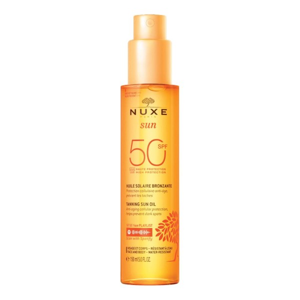 NUXE SUN OLIO SOLARE V/C SPF50