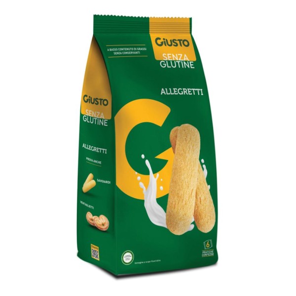GIUSTO S/G Bisc.Allegretti200g GIUSTO S/G Bisc.Allegretti200g