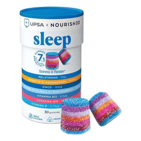 UPSA X NOURISHED SLEEP 30GUMM UPSA X NOURISHED SLEEP 30GUMM