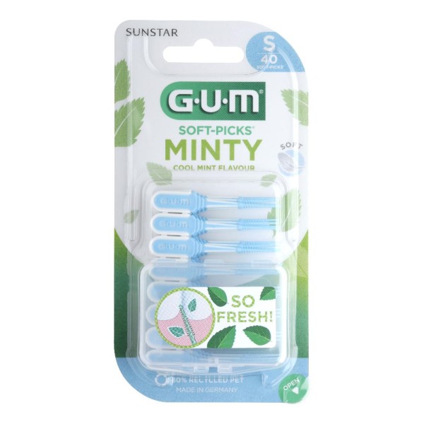 GUM Soft Pick Mint Scov.S 40pz