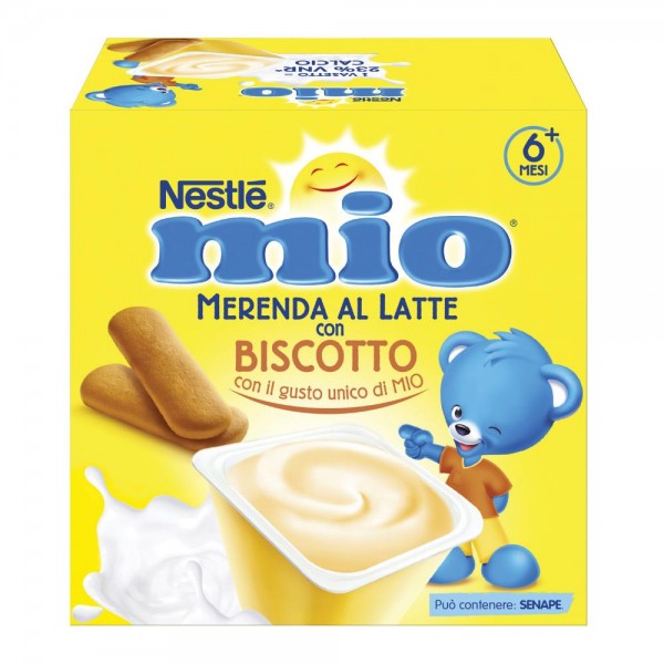 MIO Mer.Latte Bisc.4x100g