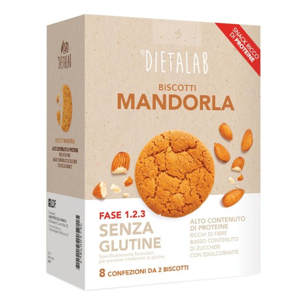 DLAB BISCOTTI MANDORLA S/G 123