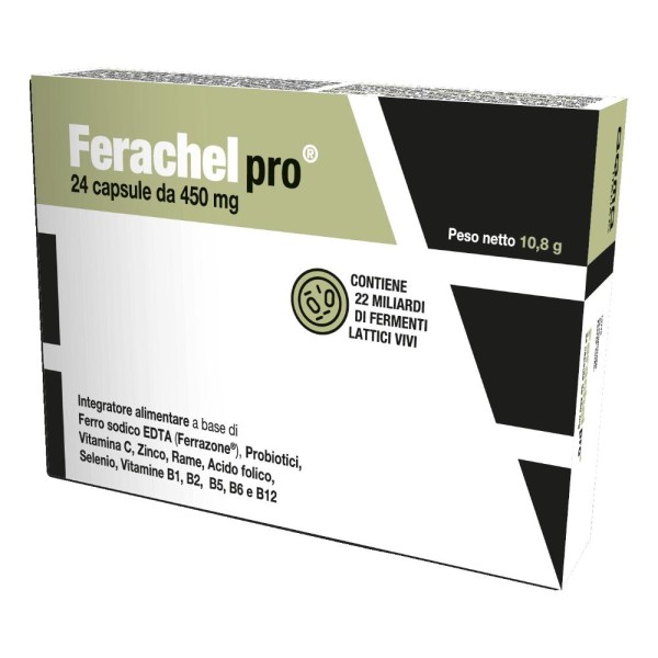 FERACHEL PRO 24 Cps 450mg FERACHEL PRO 24 Cps 450mg