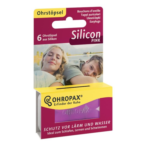 OHROPAX Tappi Aur.Sil.Pink 6pz OHROPAX Tappi Aur.Sil.Pink 6pz