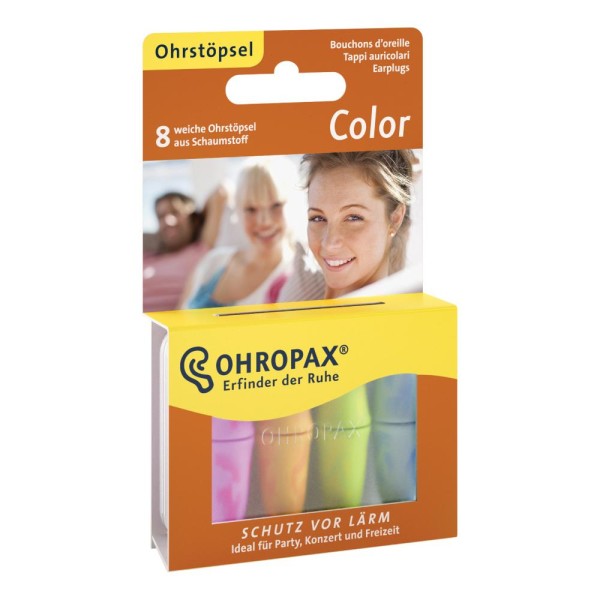 OHROPAX Tappi Aur.Sch.Col.8pz OHROPAX Tappi Aur.Sch.Col.8pz