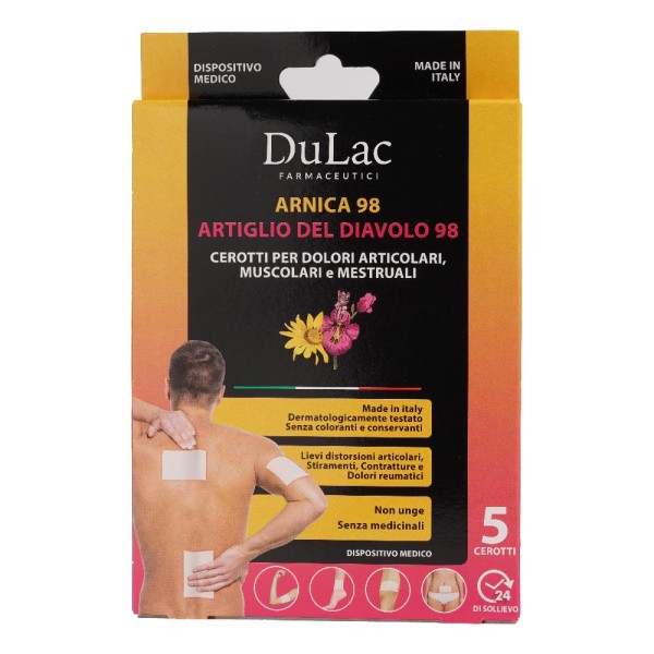 DULAC ARNICA Cerotti 98% 5pz