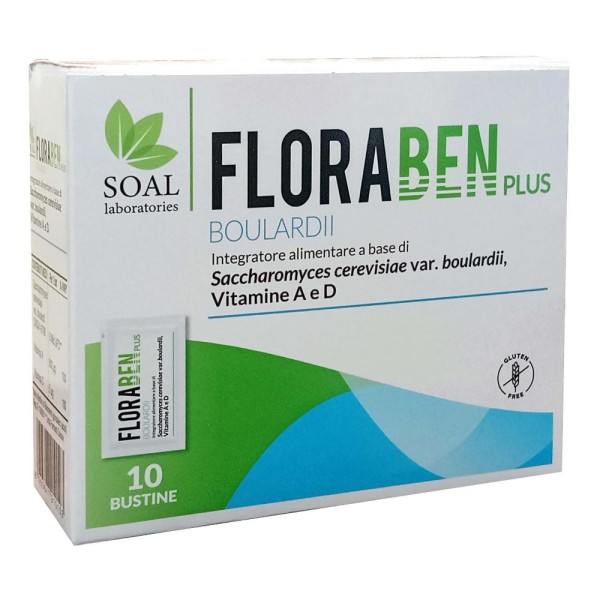 FLORABEN Plus Boulardii 10Bust FLORABEN Plus Boulardii 10Bust
