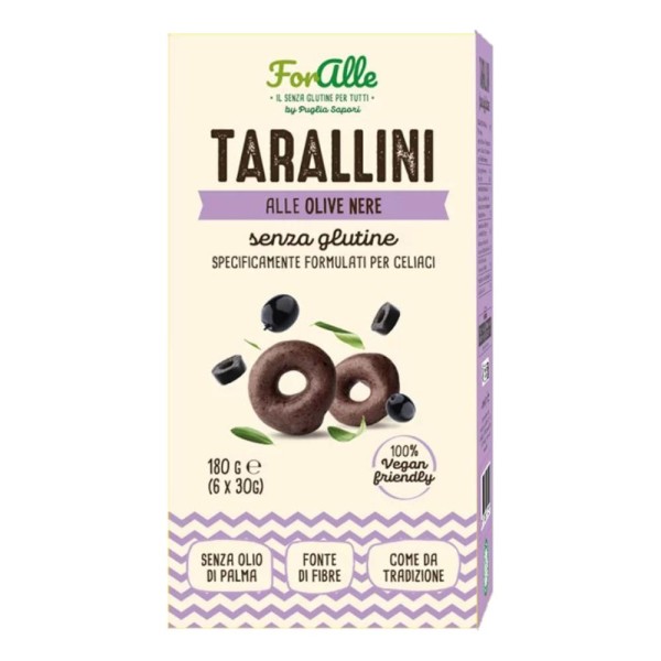 FORALLE Tarallini Olive Nere FORALLE Tarallini Olive Nere