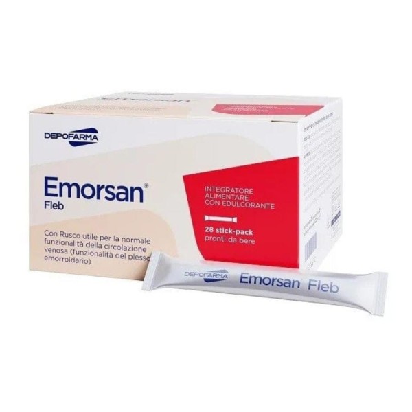 EMORSAN FLEB 28 Stick 15ml