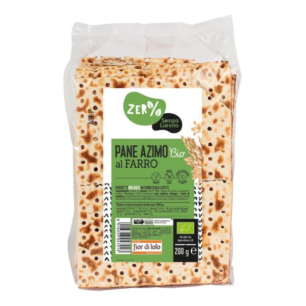 ZER%GLUT Pane Azzimo Farro200g