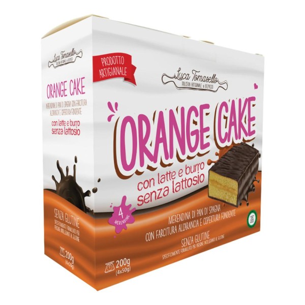L TOMASELLO Orange Cake 4x50g L TOMASELLO Orange Cake 4x50g