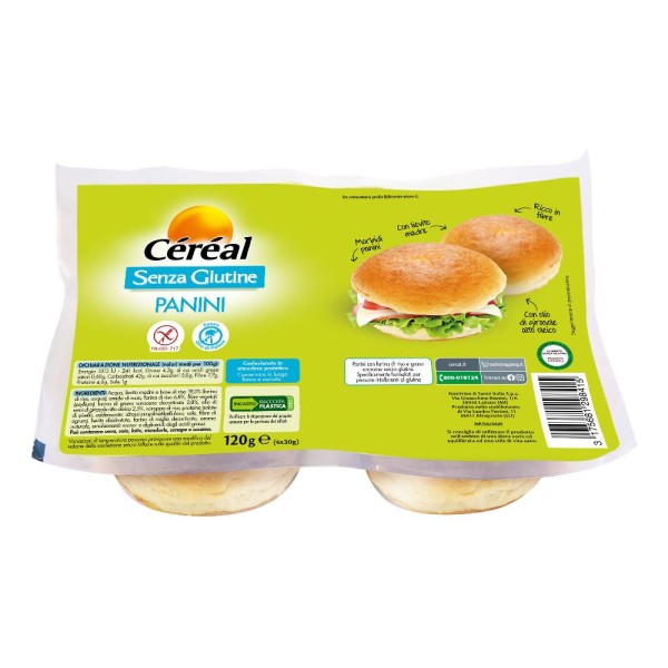 CEREAL Panini S/G 4pz