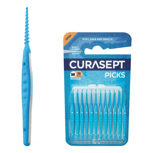 CURASEPT PICKS Medium 36pz CURASEPT PICKS Medium 36pz