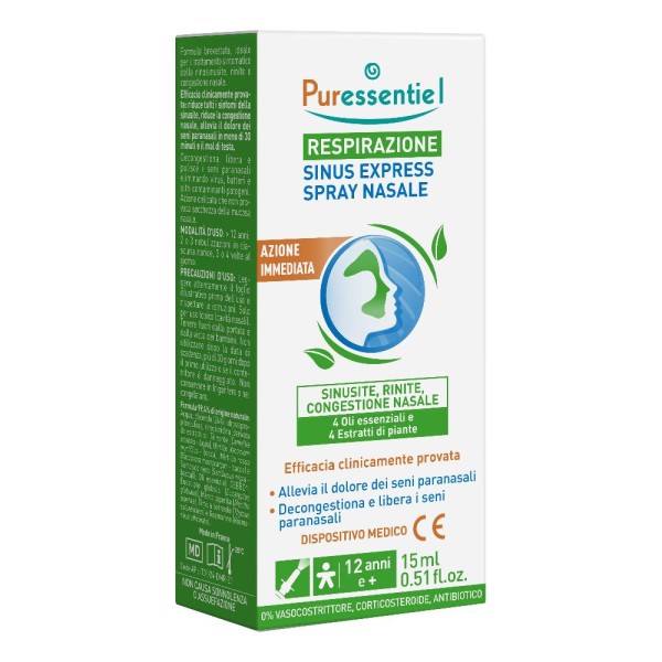 PURESSENTIEL Sinusite Spy Nas. PURESSENTIEL Sinusite Spy Nas.