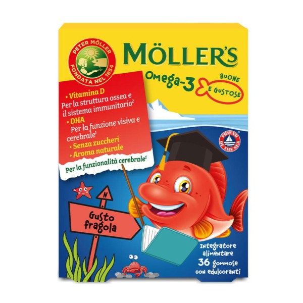 MOLLER'S Omega3 Jelly 36Gomm.