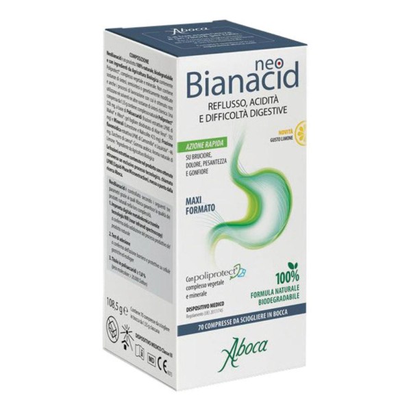 NEOBIANACID 70 Cpr*Limone