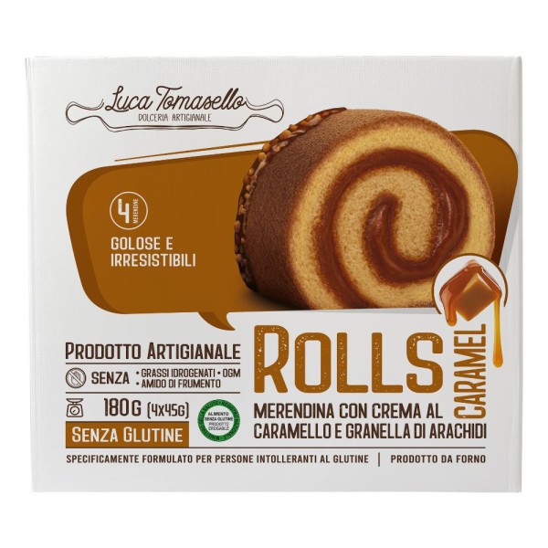 L TOMASELLO Rolls Caramel 180g